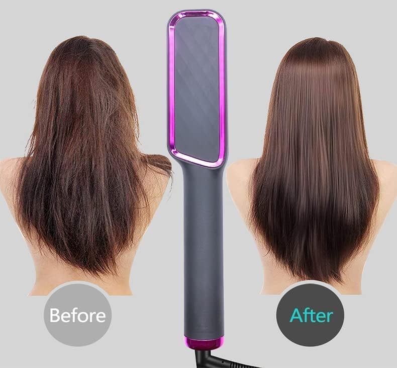 Viora Straightening Brush – Smooth Hair in Minutes